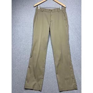 Nike Golf Dry Fit Mens Classic Fit Chino Pants 32X32 M Twill Casual Khaki Active